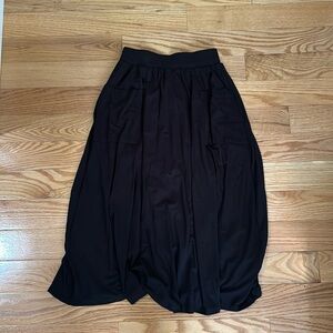 ASOS mid black skirt